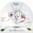 jewelaus Necklace 925 Sterling Silver Heart Necklace