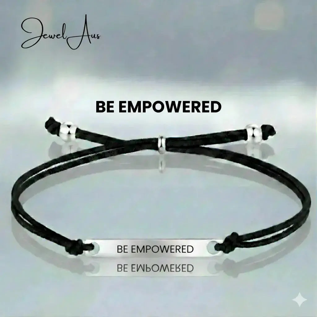 Affirmation BE EMPOWERED Bracelet jewelaus