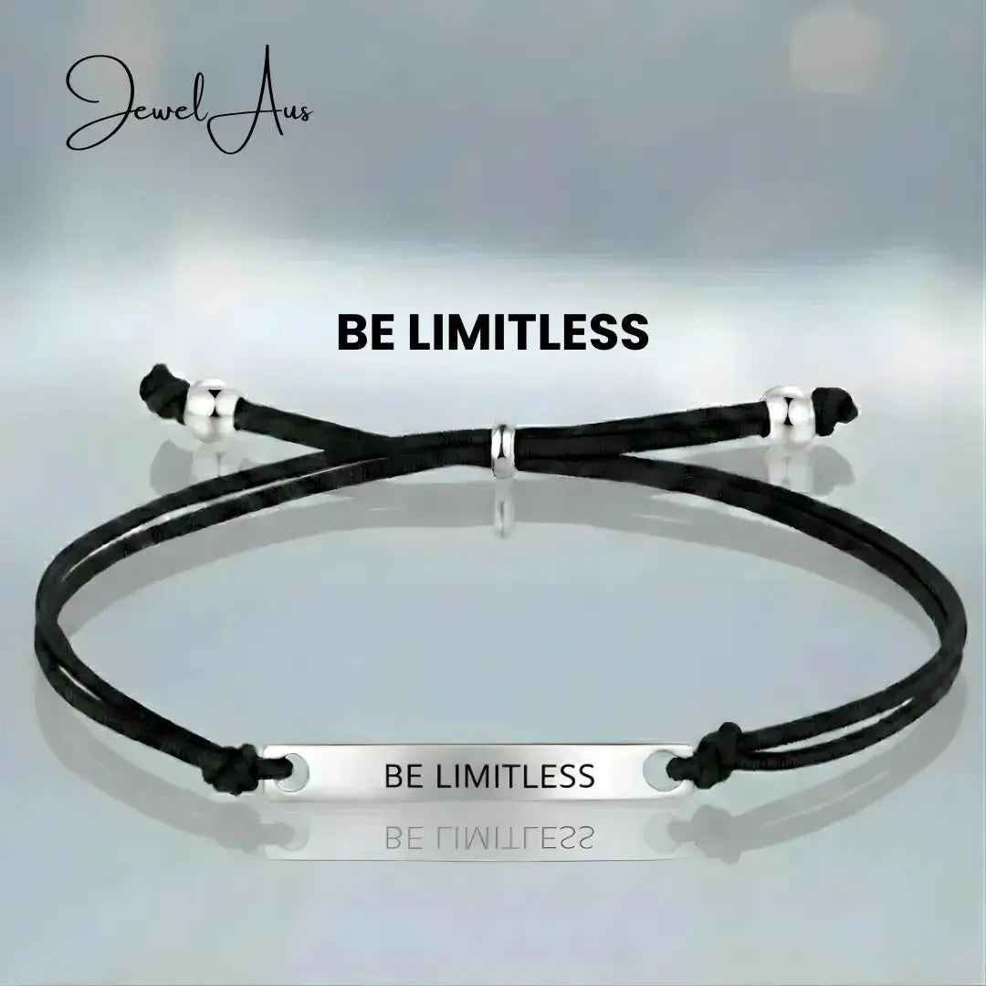 Affirmation BE LIMITLESS Bracelet jewelaus