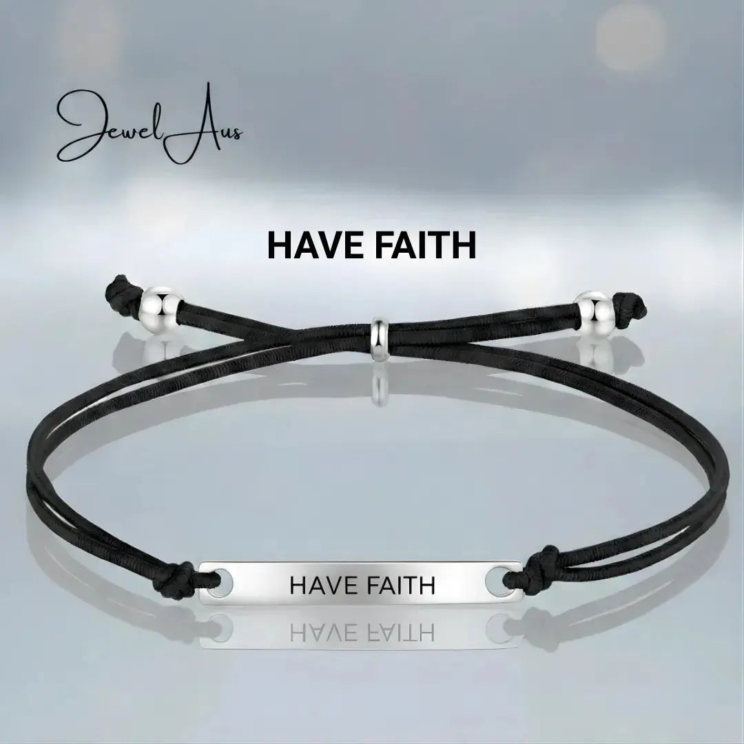 Affirmation HAVE FAITH Bracelet jewelaus