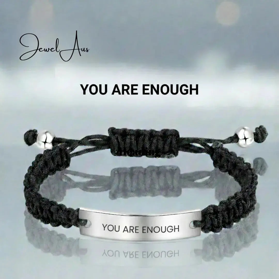 Affirmation You Are Enough Bracelet jewelaus