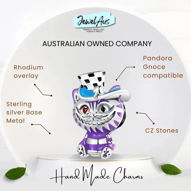 jewelaus CHARMS Alice Cat Charm