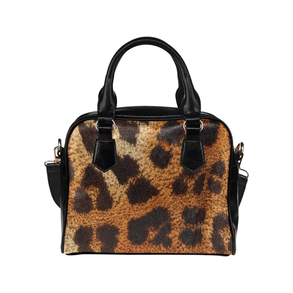 Animal Print Shoulder Handbag Inkedjoy