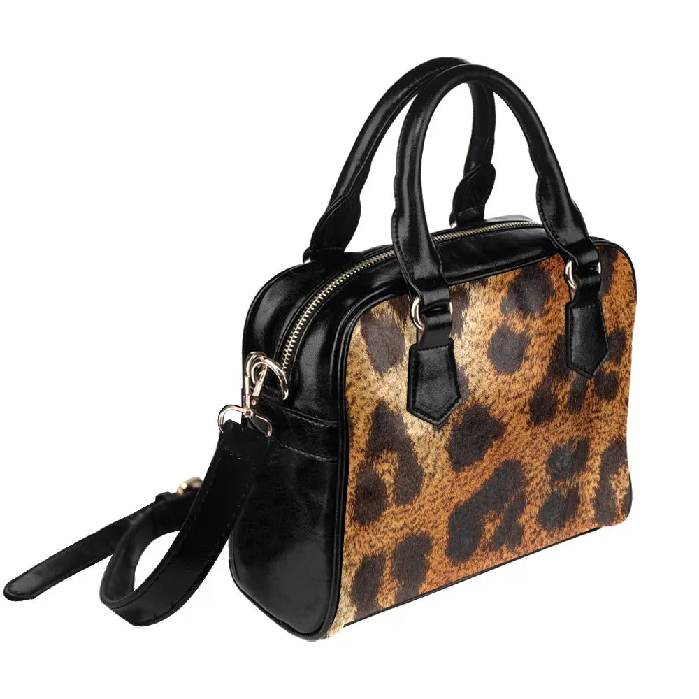 Animal Print Shoulder Handbag Inkedjoy