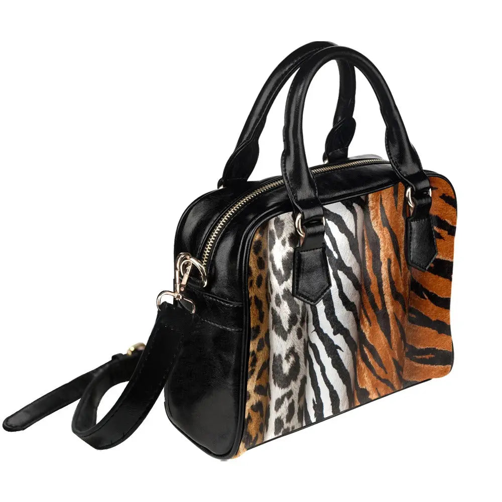 Animal print Shoulder Handbag Inkedjoy