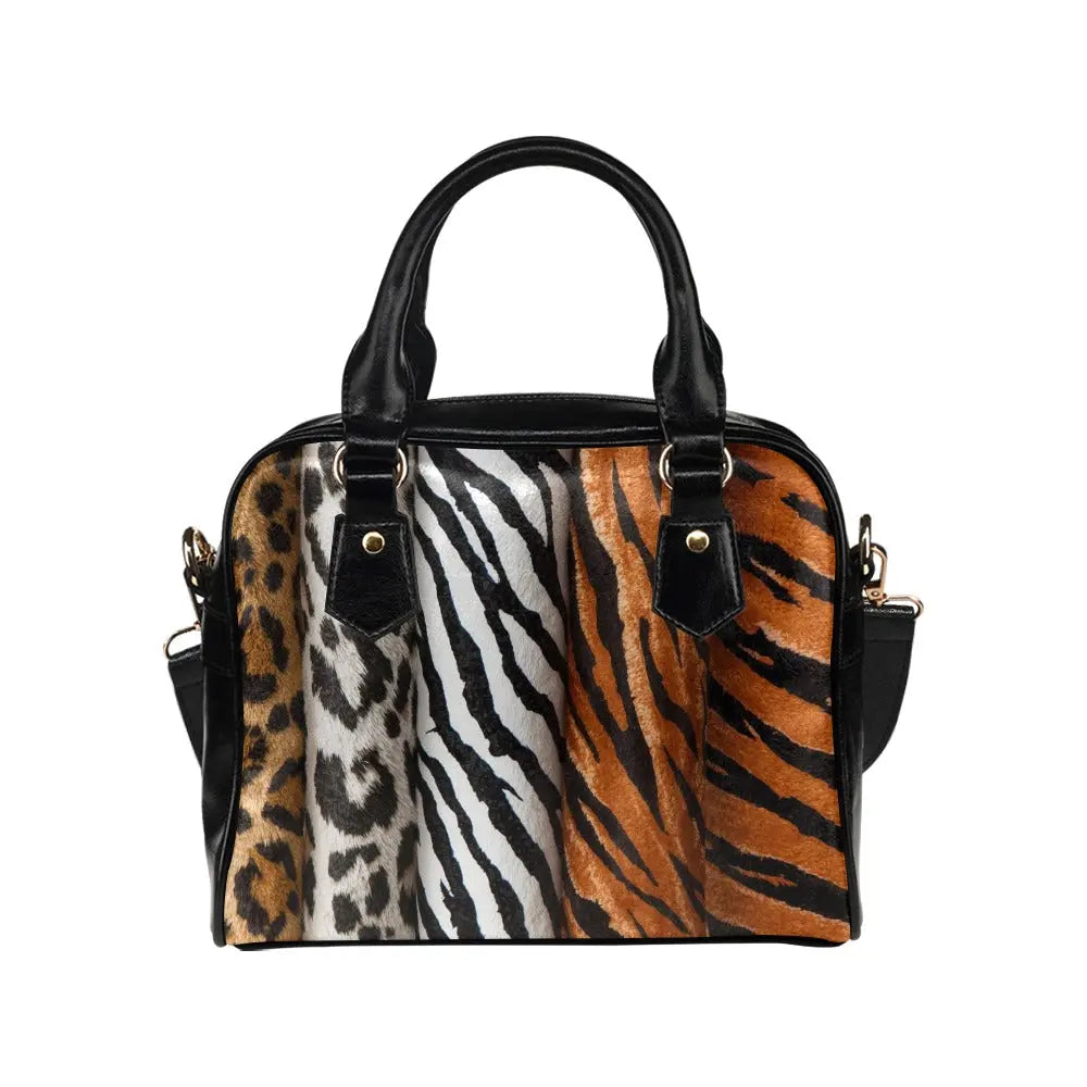 Animal print Shoulder Handbag Inkedjoy
