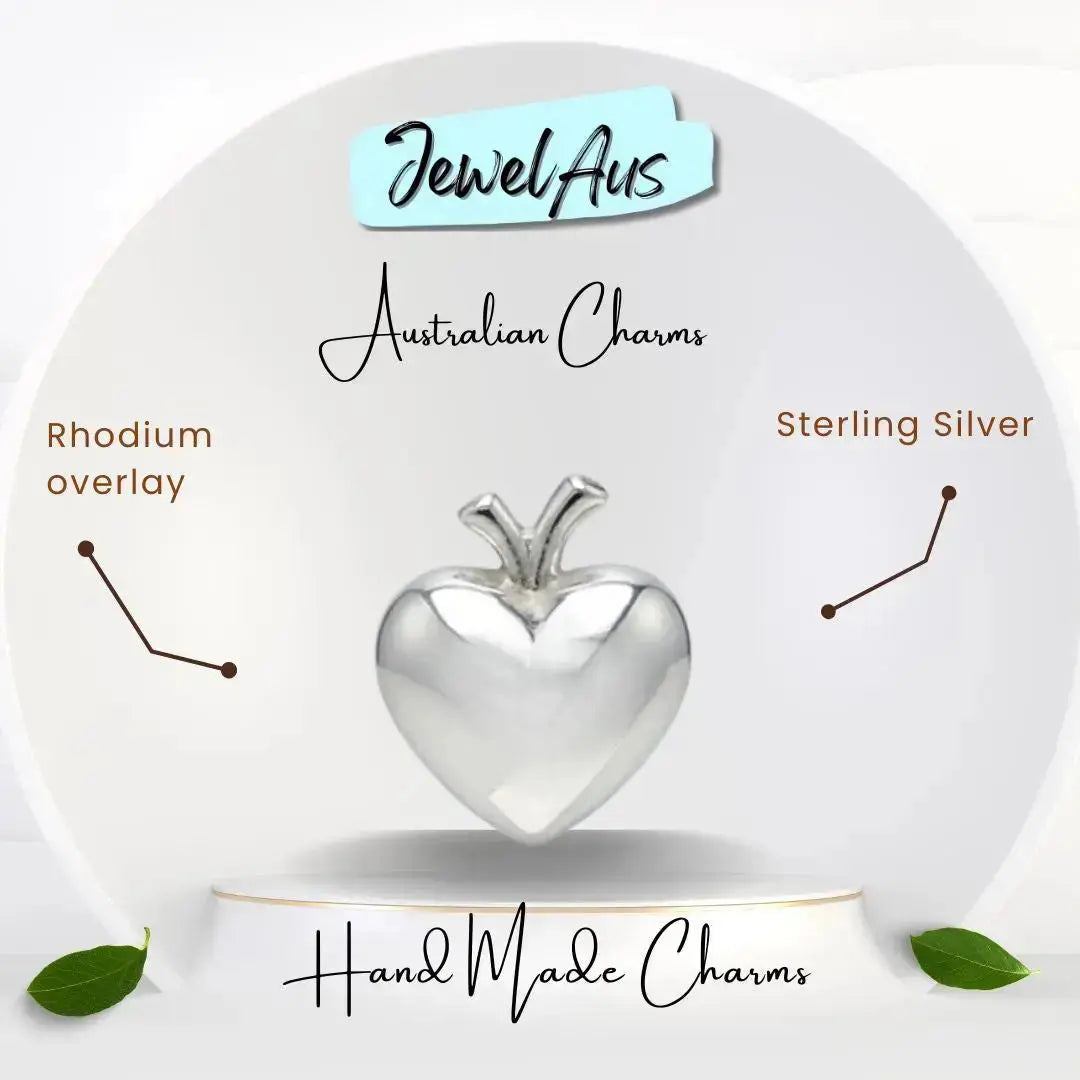 jewelaus CHARMS Apple Heart charm