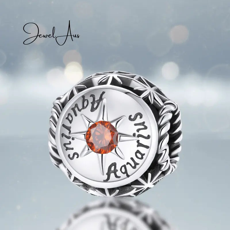jewelaus CHARMS Aquarius star sign charms