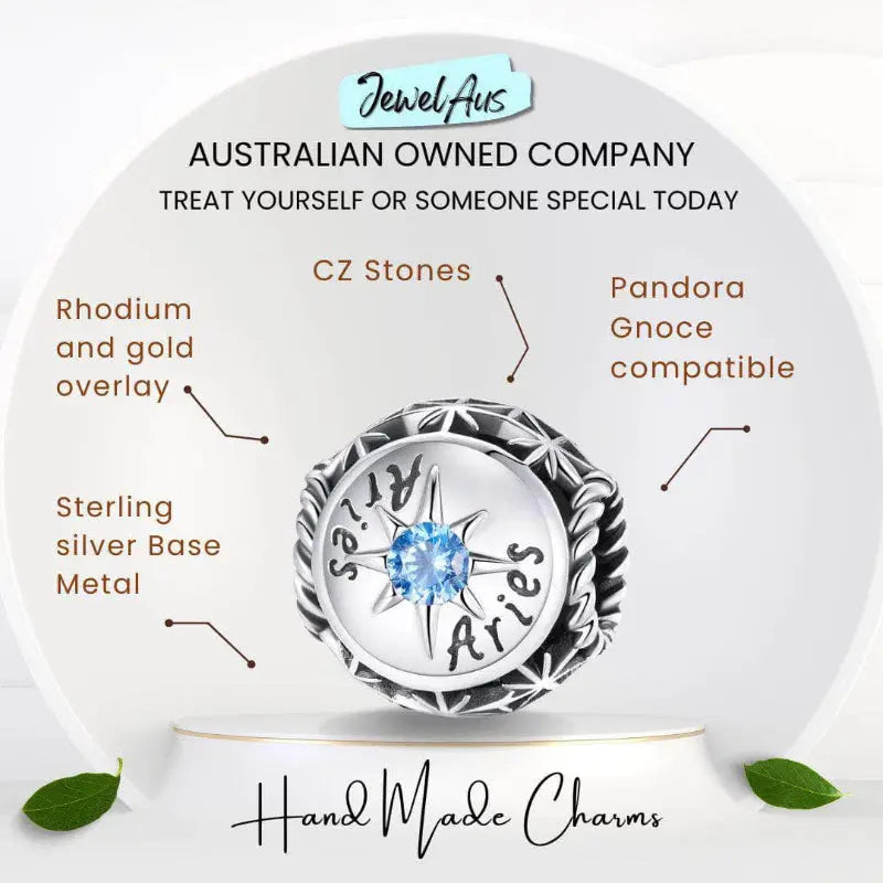 jewelaus CHARMS Aries star sign charms