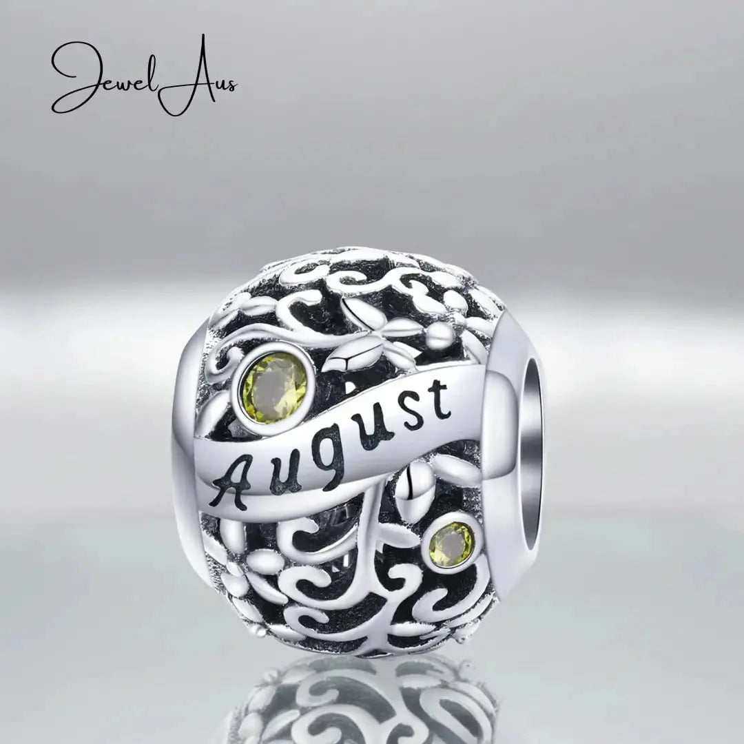 jewelaus CHARMS August Birthstone Charm