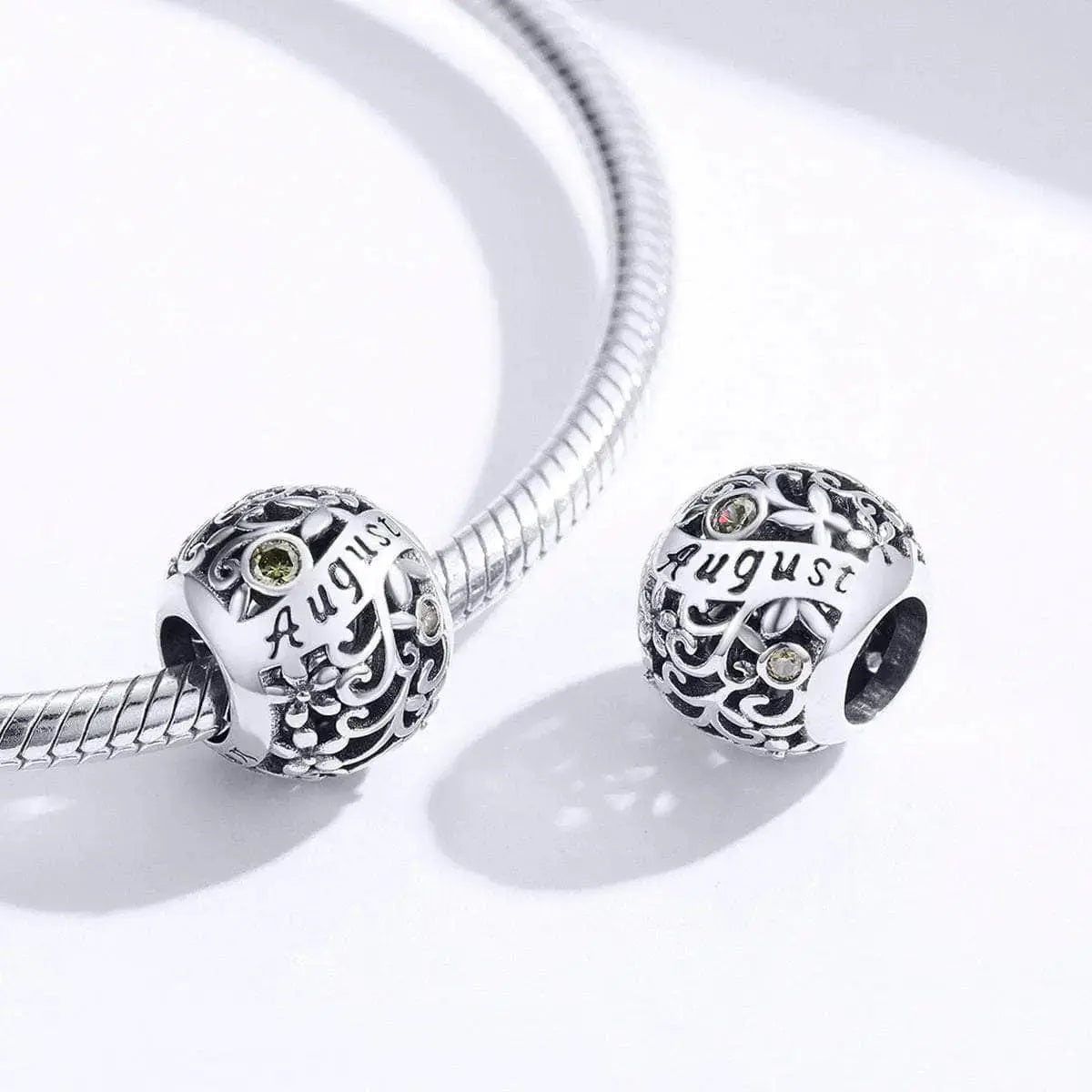 jewelaus CHARMS August Birthstone Charm