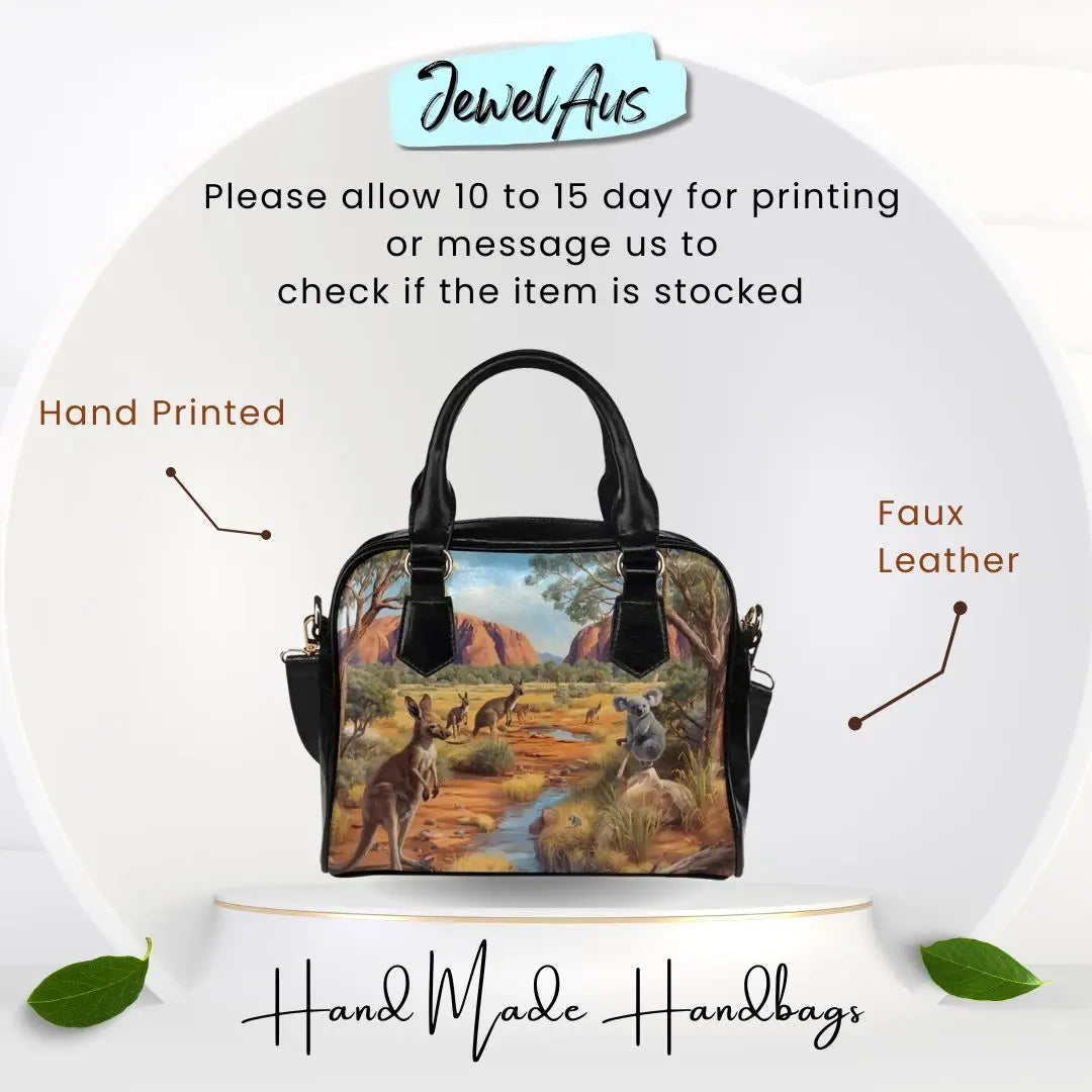 Australian Spirit Shoulder Handbag Inkedjoy