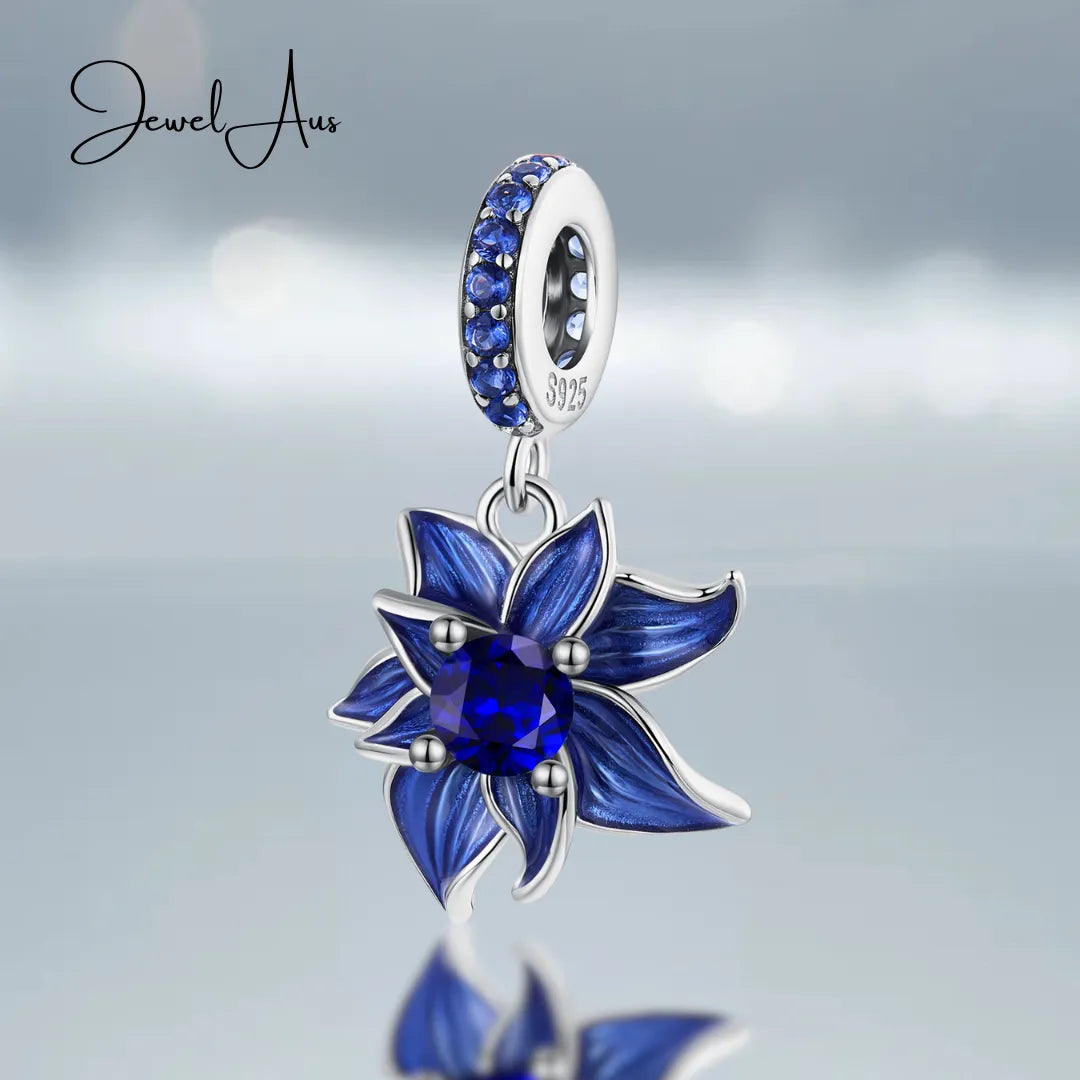 Blue Lotus Charm