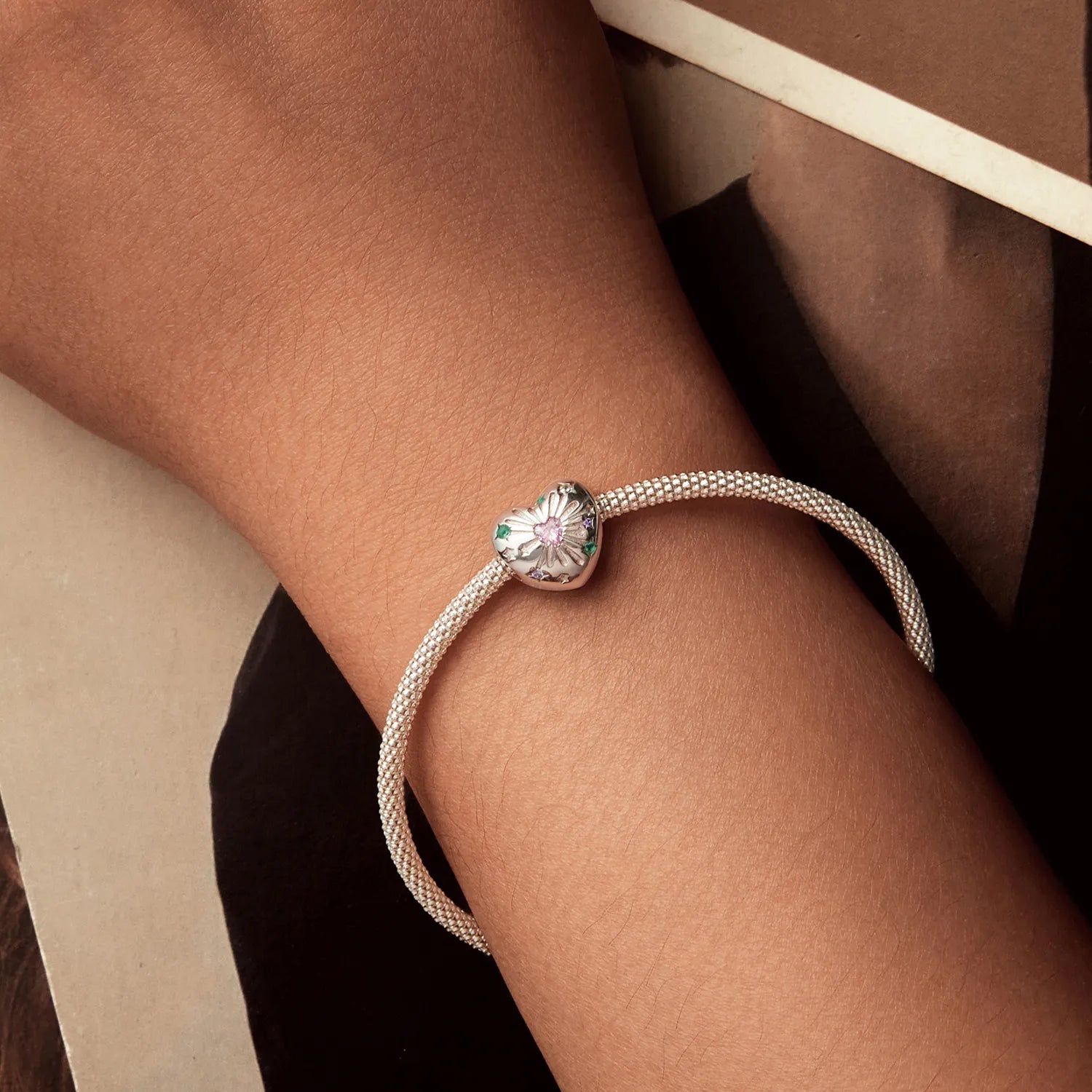 Dazzling Heart Charm