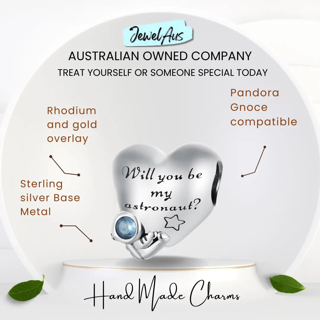 jewelaus CHARMS Be My Astronaut Charm