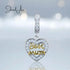 Best Mum Heart Charm jewelaus