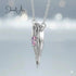 jewelaus Necklace Birthstone Heart Shape Necklace