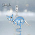 jewelaus CHARMS Blue Aussie Kangaroo Charm