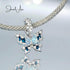 jewelaus CHARMS Blue Butterfly Charm