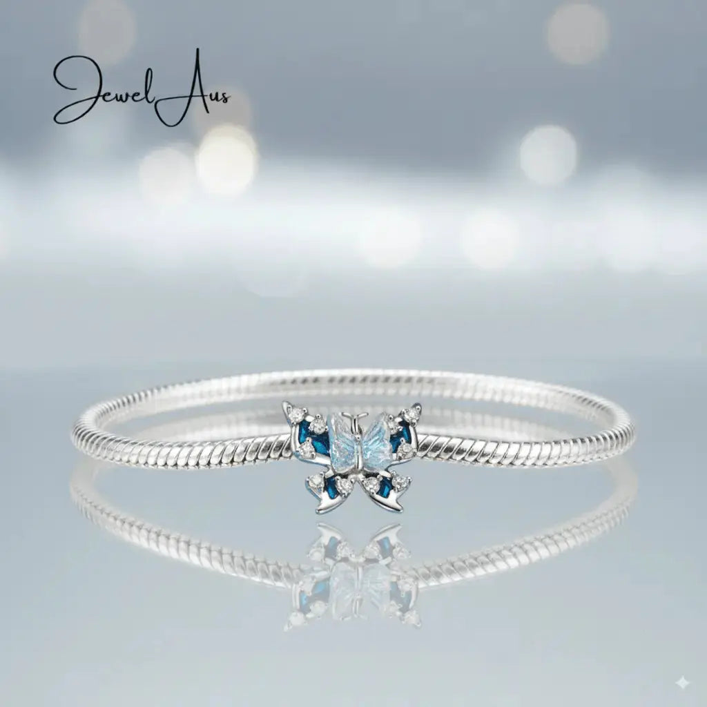 jewelaus CHARMS Blue Butterfly Charm