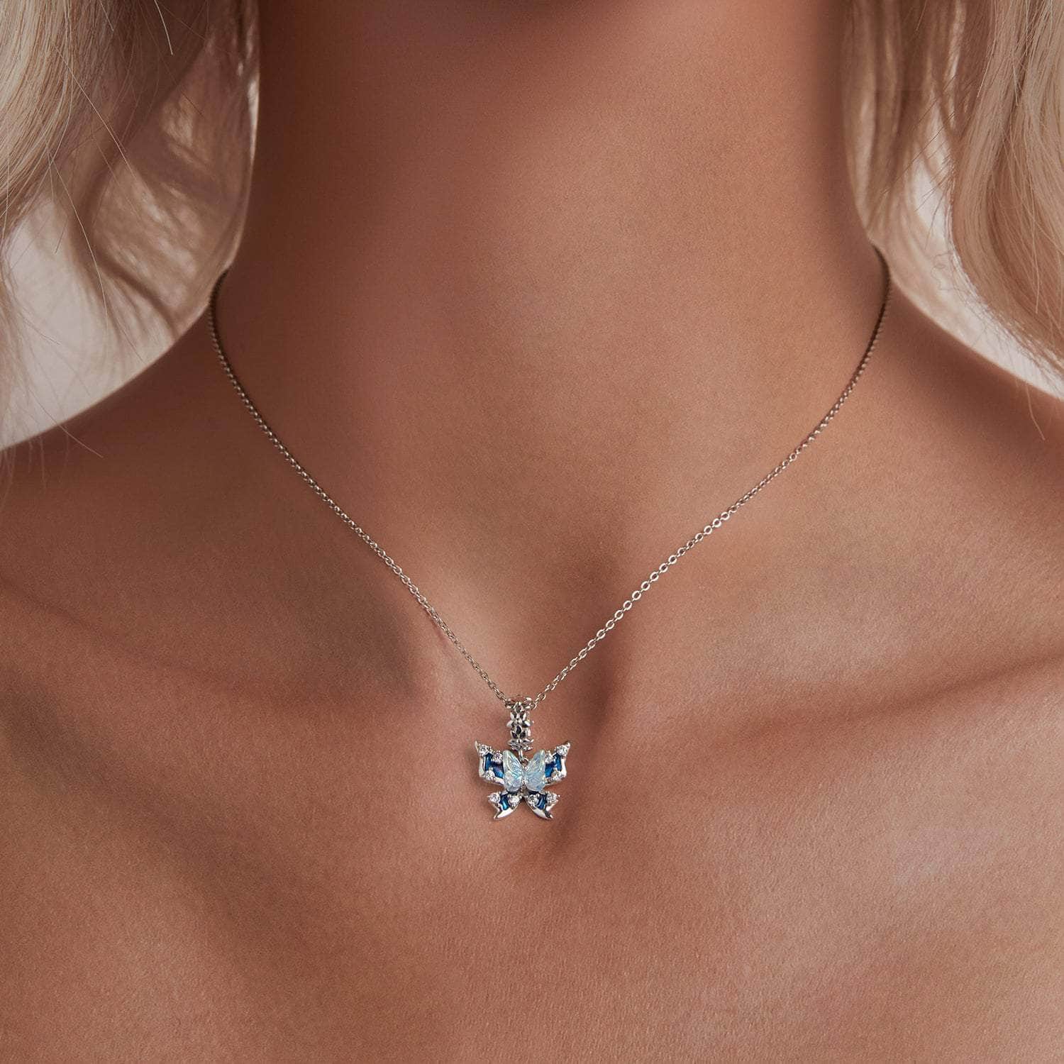 jewelaus CHARMS Blue Butterfly Charm