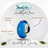 Blue Diamond Murano Charm jewelaus