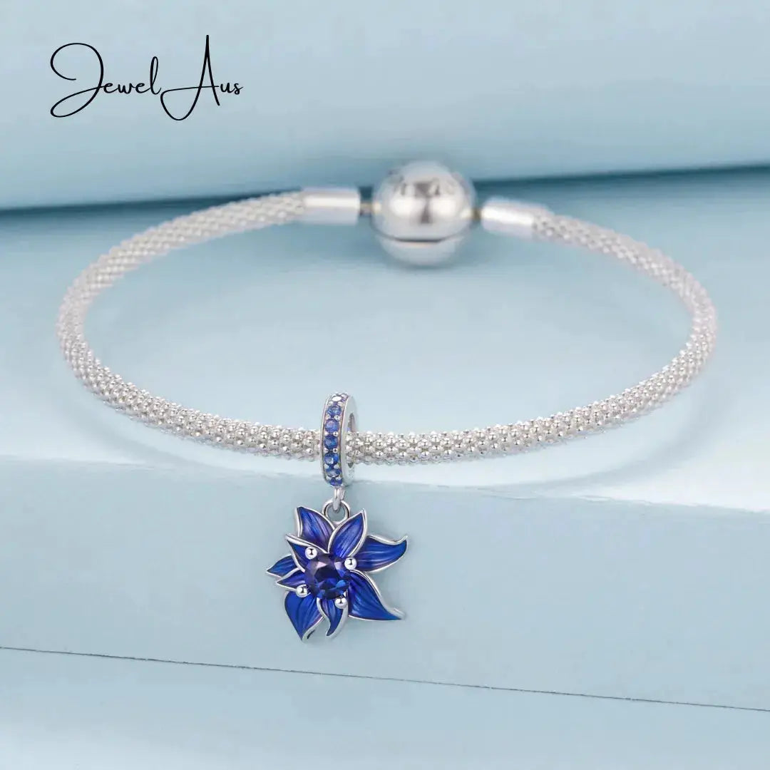 jewelaus CHARMS Blue Lotus Charm