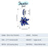 jewelaus CHARMS Blue Lotus Charm