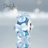 shipped in AUS CHARMS Blue Murano Charm