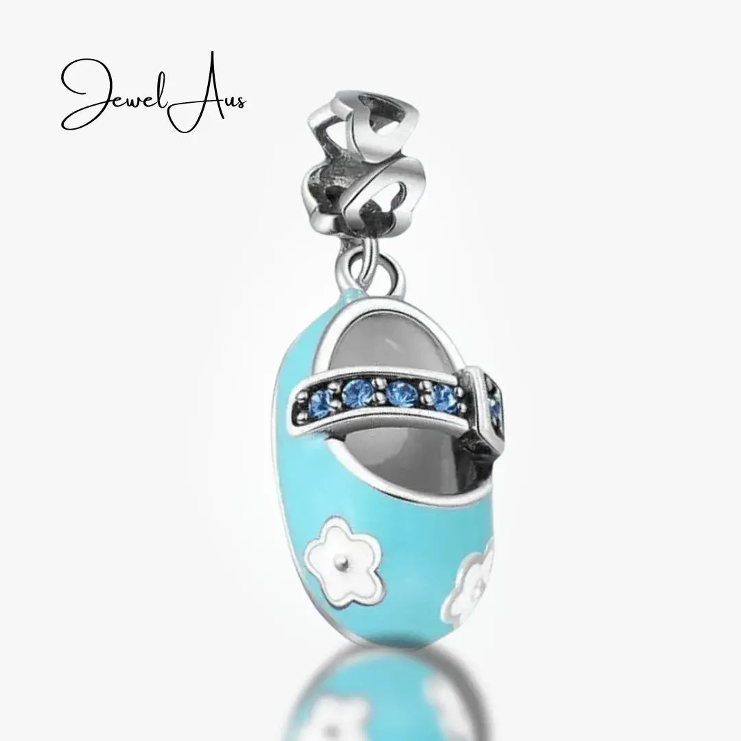 jewelaus CHARMS Blue Shoe Charm