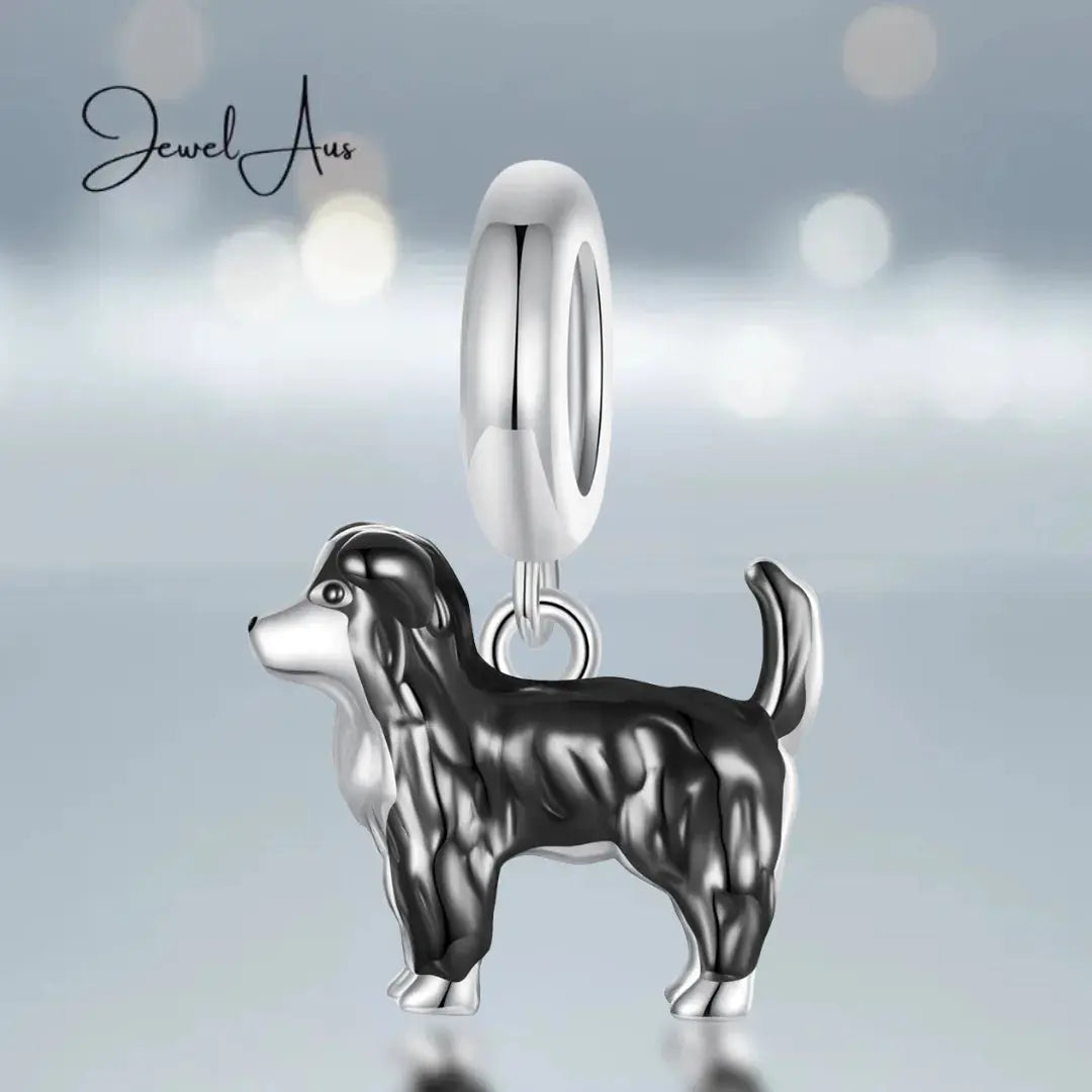 Border Collie Charm jewelaus