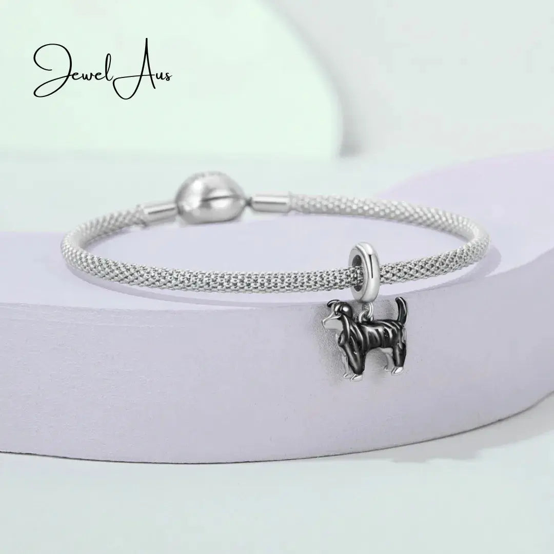 Border Collie Charm jewelaus