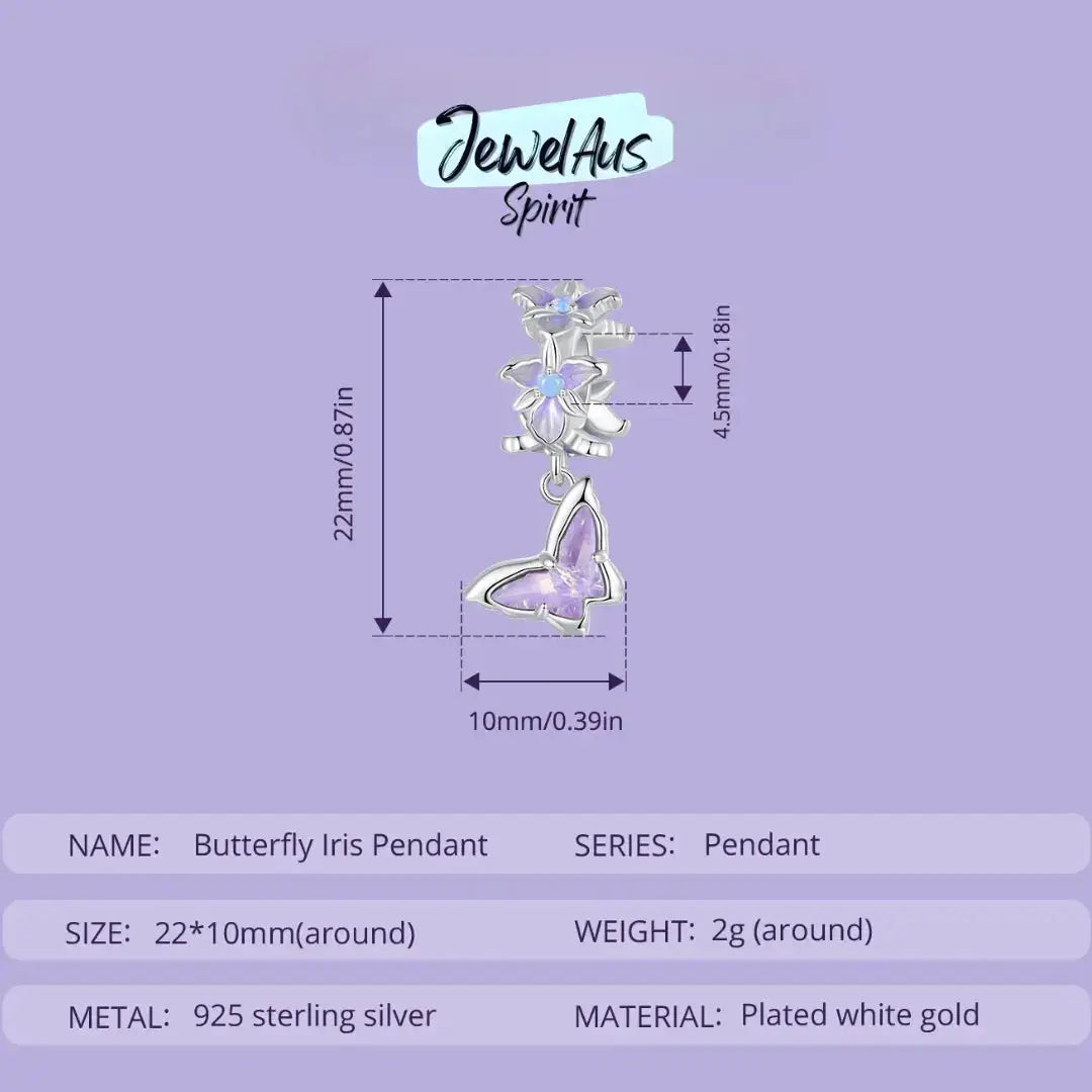 jewelaus CHARMS Butterfly Garden Charm