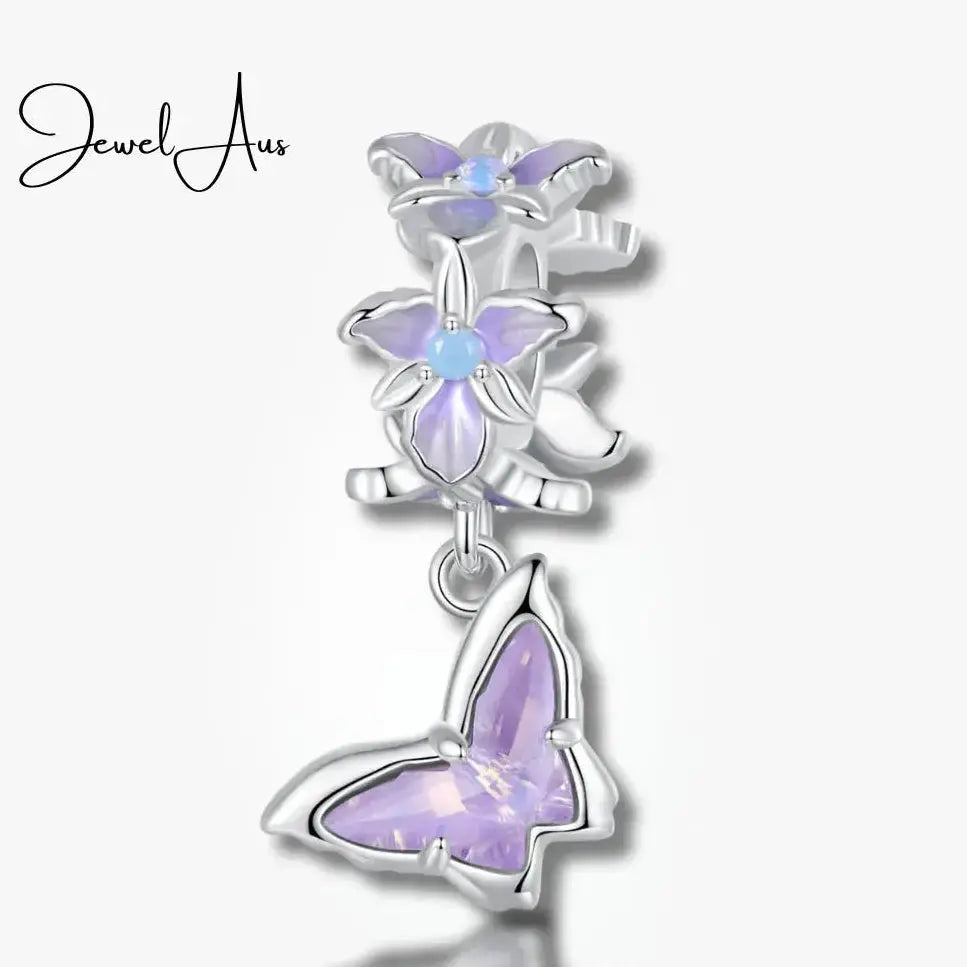 jewelaus CHARMS Butterfly Garden Charm