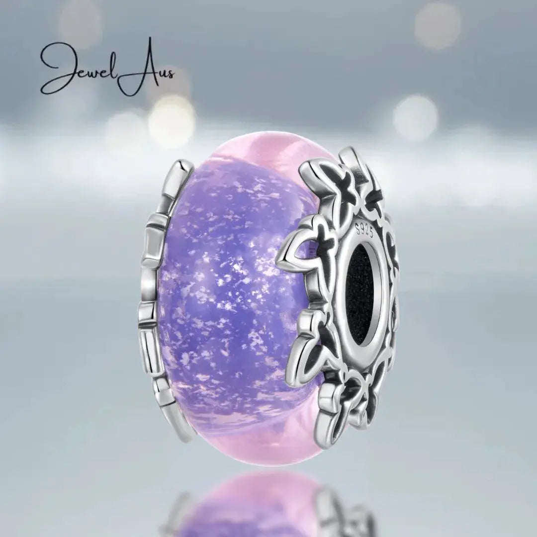 Butterfly Murano Charm jewelaus