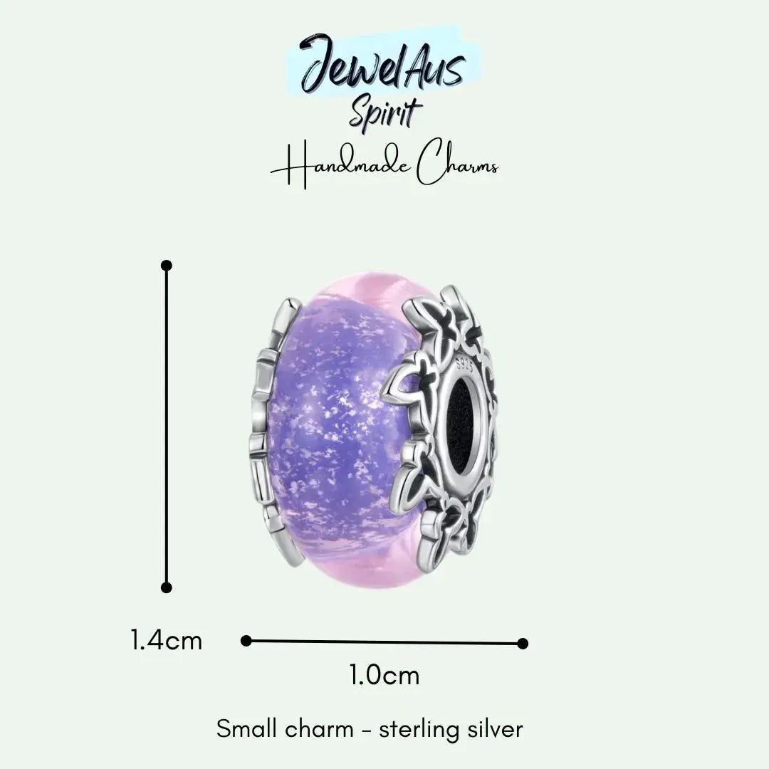 Butterfly Murano Charm jewelaus