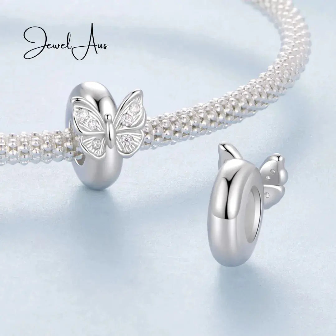 Butterfly Stopper Charm jewelaus