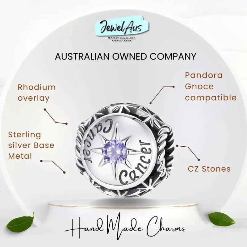jewelaus CHARMS Cancer star sign charms