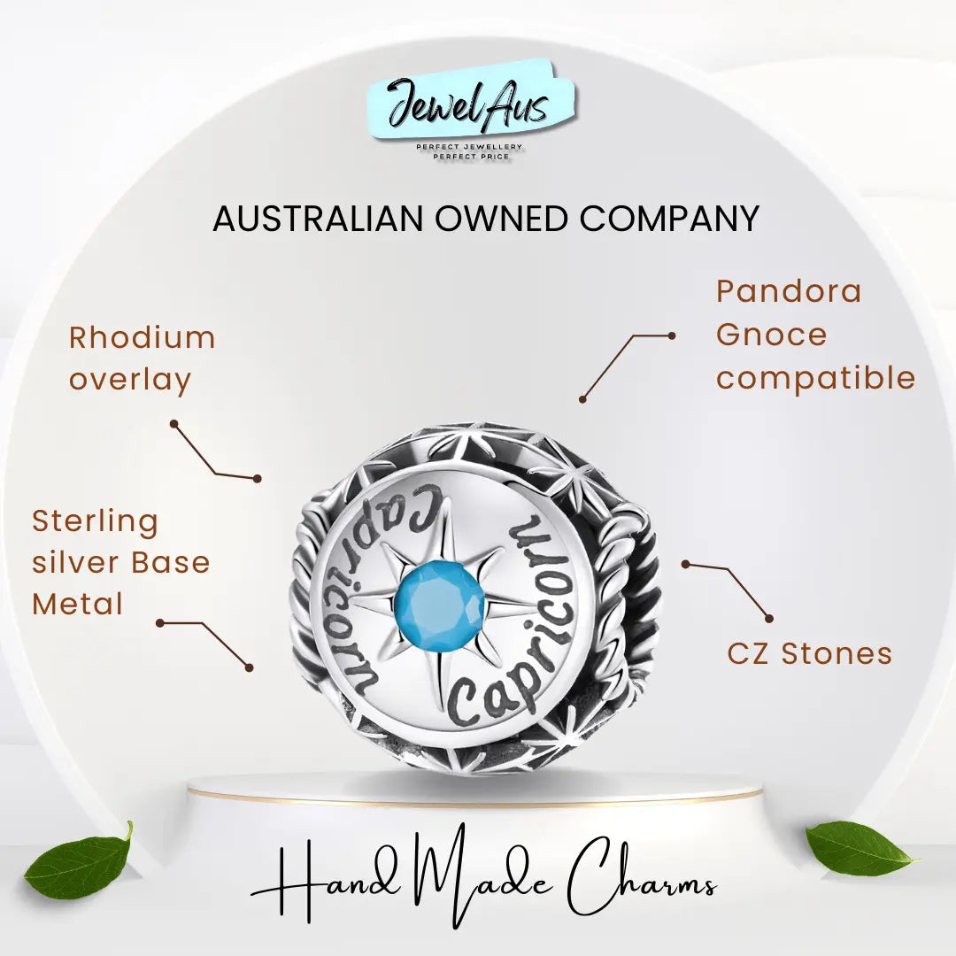 jewelaus CHARMS Capricorn star sign charms