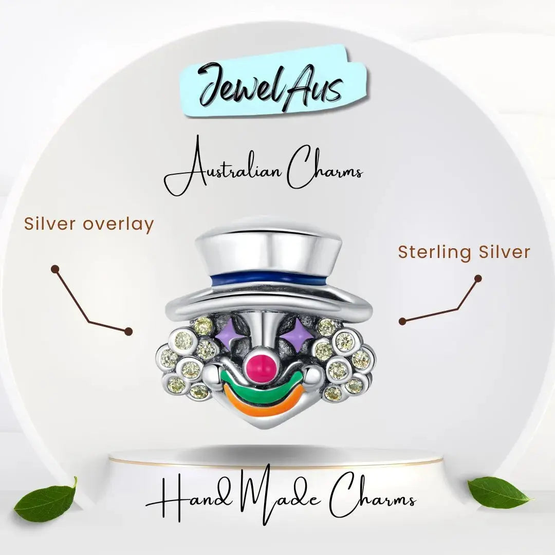 Circus Clown Charm jewelaus