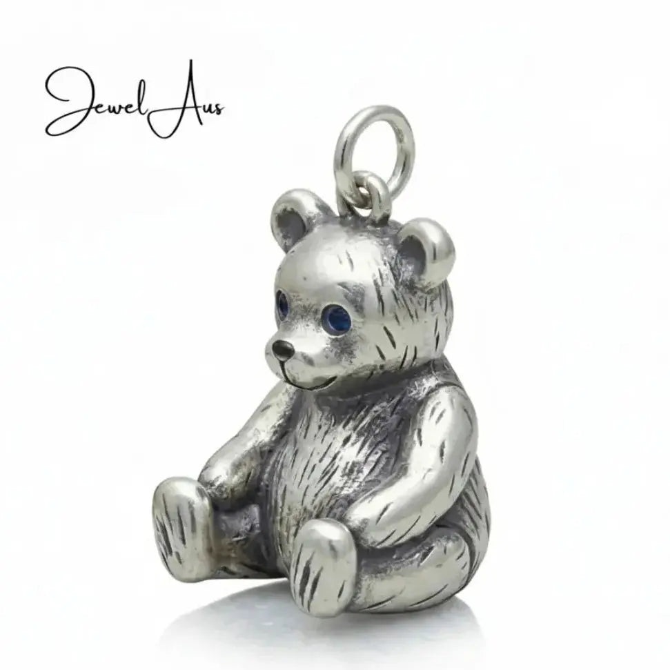 Step back into childhood with this timeless Storybook Honey Bear Charm