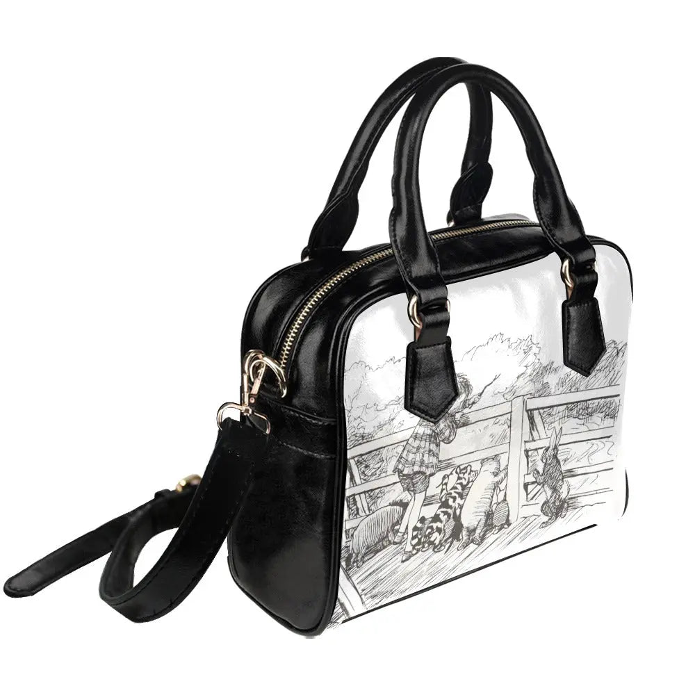 Inkedjoy Handbag Classic Storybook Bear-Inspired Handbag