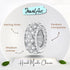 jewelaus CHARMS Clear Gem Stopper charm