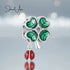 Clover Lady Bug Charm jewelaus