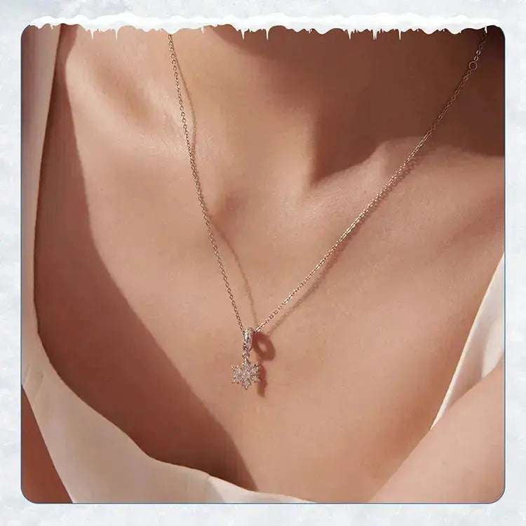 jewelaus CHARMS Crystal Snowflake Charm