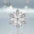 Crystal Snowflake Charm jewelaus