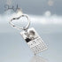 Custom Heart Shape Key Chain cmoffer