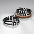 Custom Leather Men Bracelet jewelaus