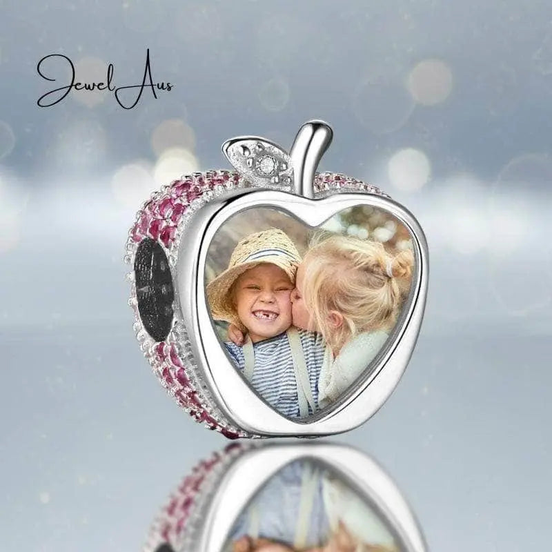 jewelaus CHARMS Custom Photo Apple Charm