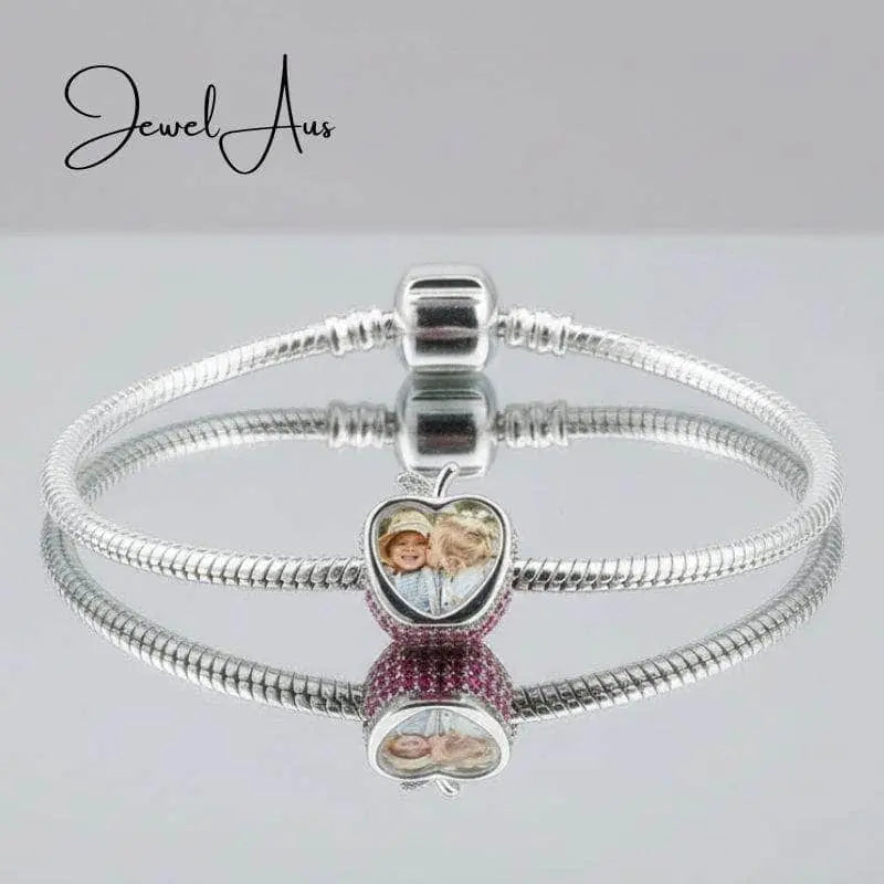 jewelaus CHARMS Custom Photo Apple Charm